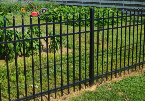 Types of Hardware Used in Aluminum Fences